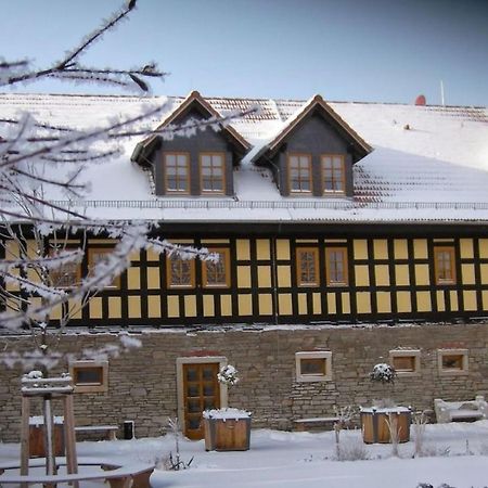 Naturhotel Etzdorfer Hof Schoenburg ภายนอก รูปภาพ